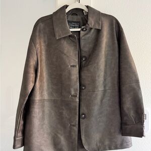 Women's Black Leather Jacket